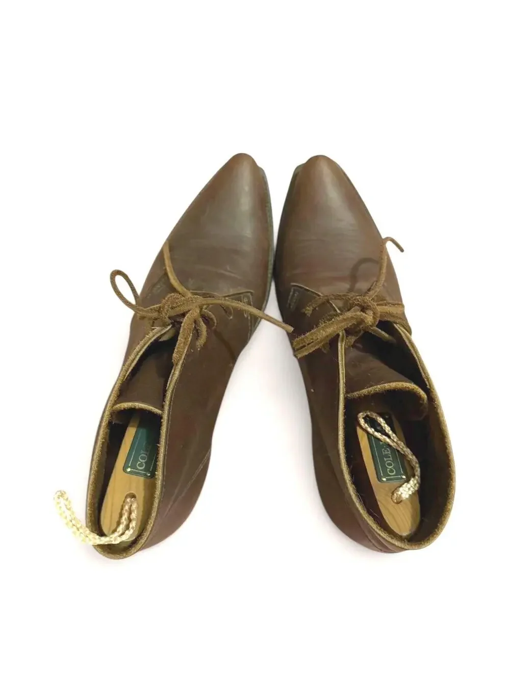 Women's Custom Made Brown Ankle Boots